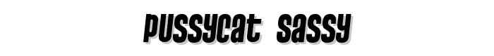Pussycat  Sassy font